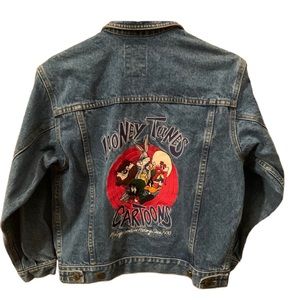 Looney‎ Tunes Vintage Warner Bros denim jacket